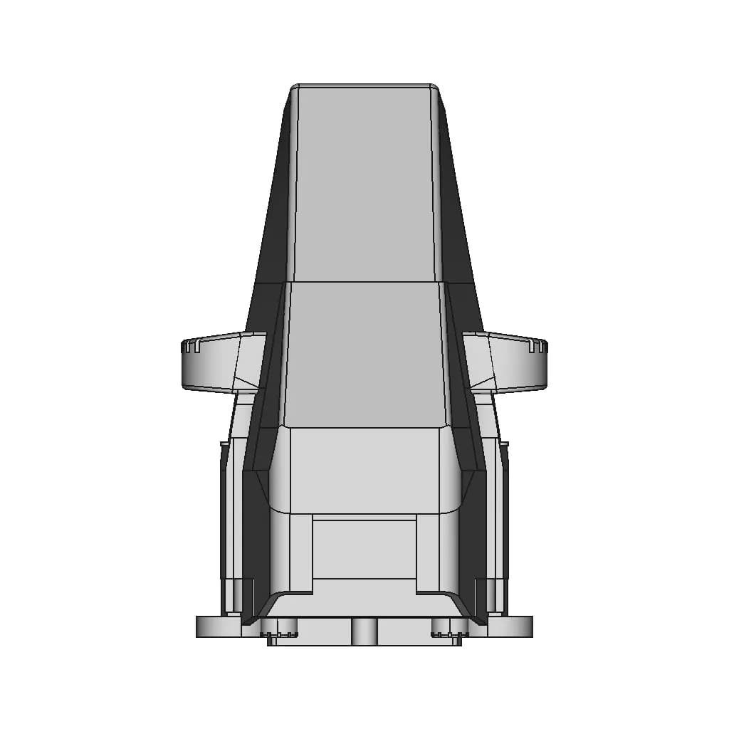 Adr Stub Axle 100Mm 10X280X335 1 | Professional CAD Design_0_0_degree_snapshot