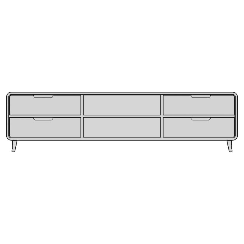 Mini Broadcast And Editing Table 1 | Professional CAD Design