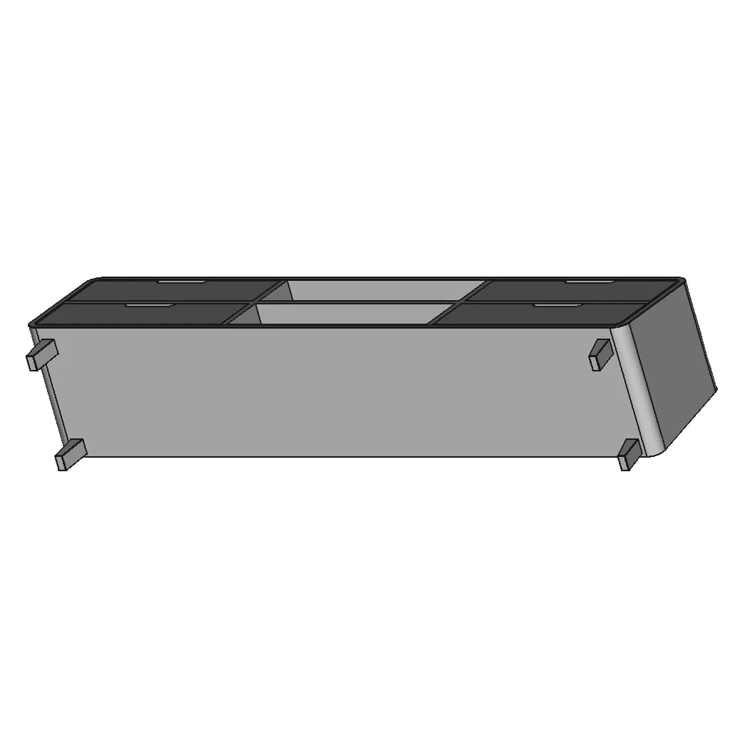 Mini Broadcast And Editing Table 1 | Professional CAD Design_60_30_degree_snapshot