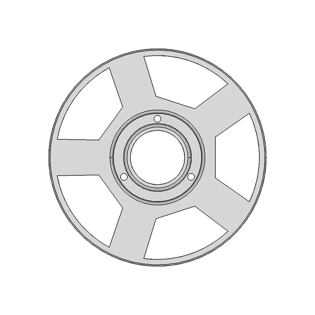 Wheel For A Table 1 | Professional CAD Design_90_0_degree_snapshot