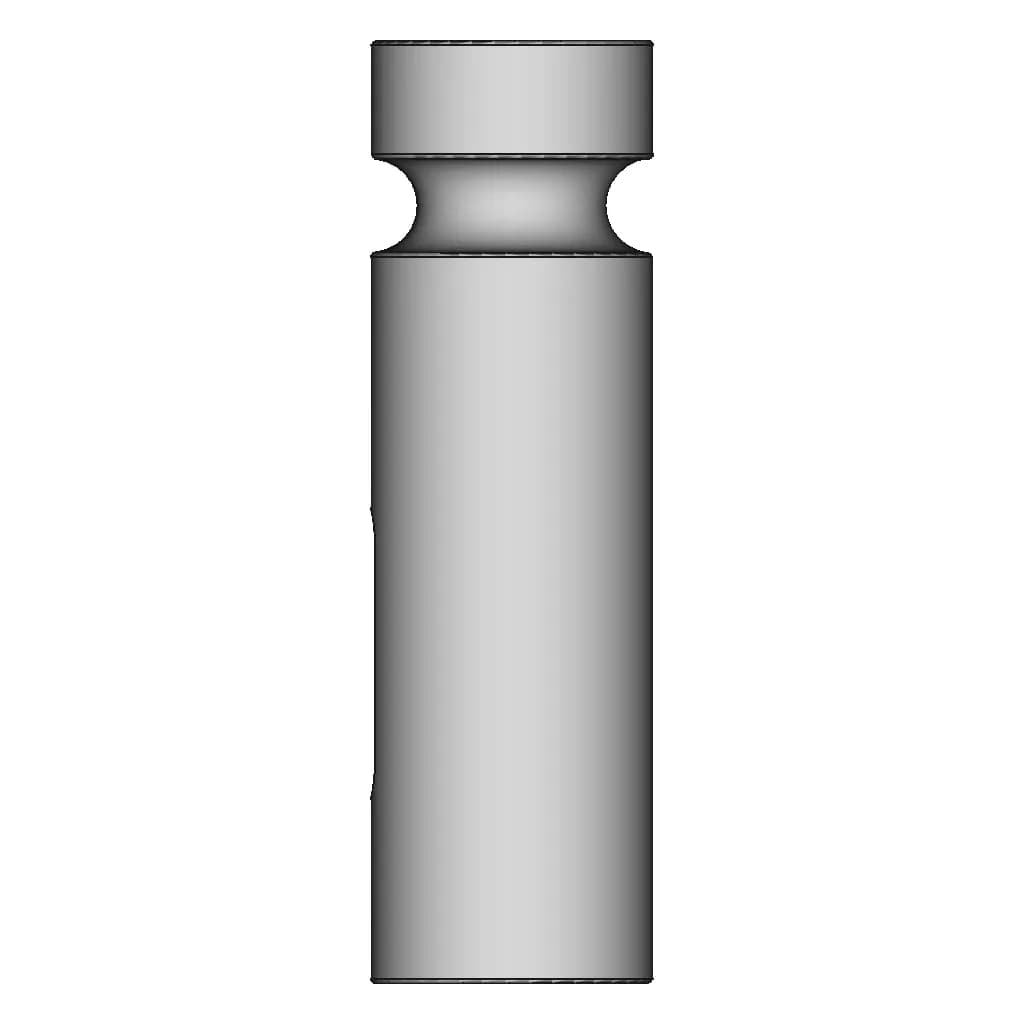 Polyurethane Buffer 1 | Professional CAD Design_0_90_degree_snapshot