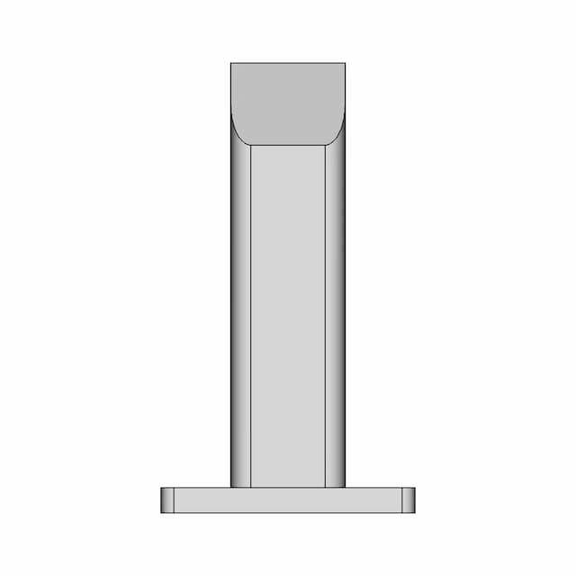 Undrilled Piano Hinge 50 8Mm Open Width 8Mm Diameter Pin | Professional CAD Design