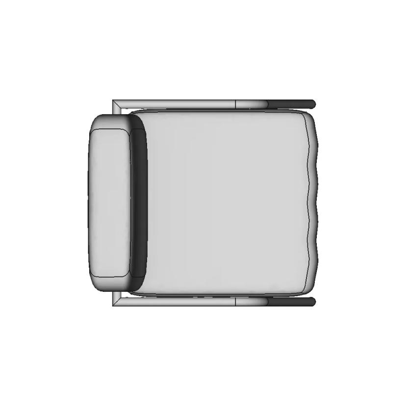 Slim Water Tank 3000L 1 | Professional CAD Design