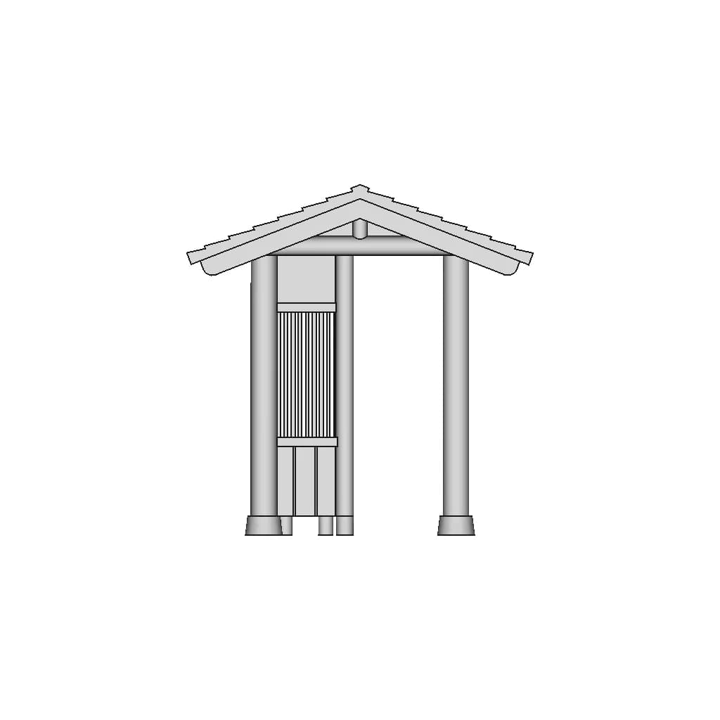 Japanese Public Housing 1 1 | Professional CAD Design_0_90_degree_snapshot