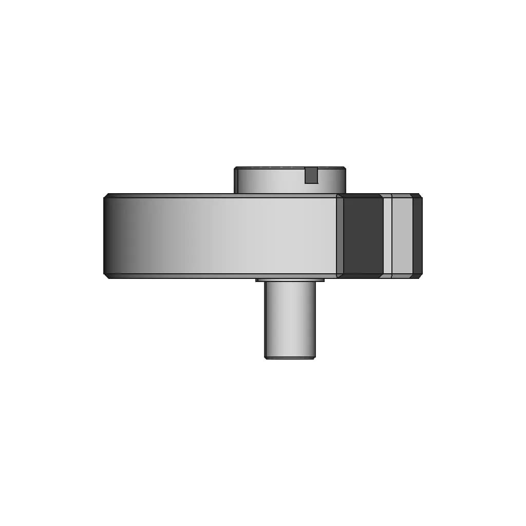 High Pressure Pump Block 1 | Professional CAD Design_90_0_degree_snapshot