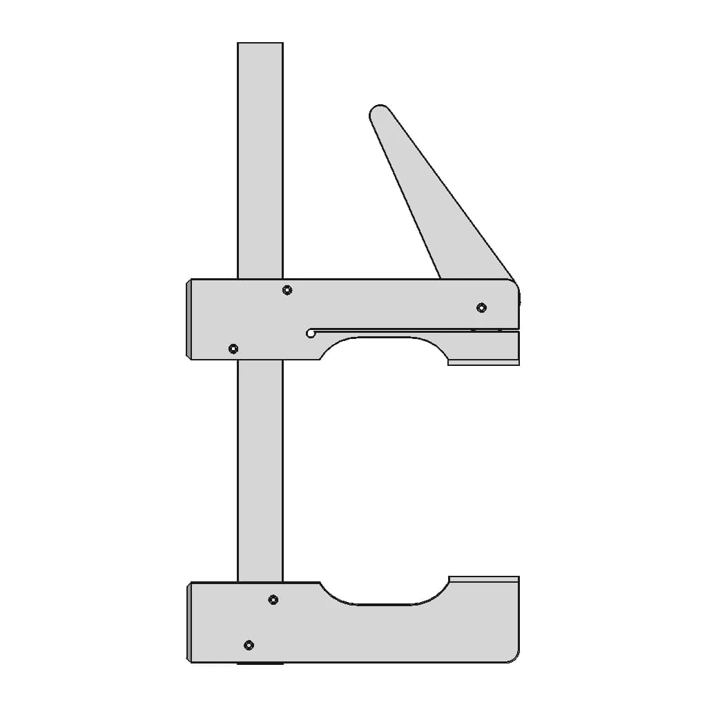 Screw Clamp Schraubzwinge 1 | Professional CAD Design_0_270_degree_snapshot