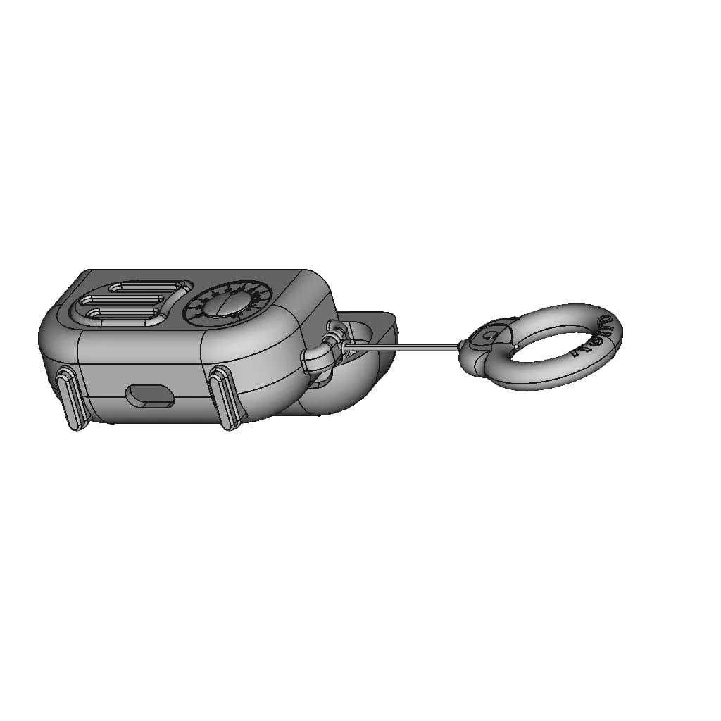 The Herb Typhoon 3D Printed Cyclonic Mauling Weed Grinder 1 | Professional CAD Design_60_30_degree_snapshot