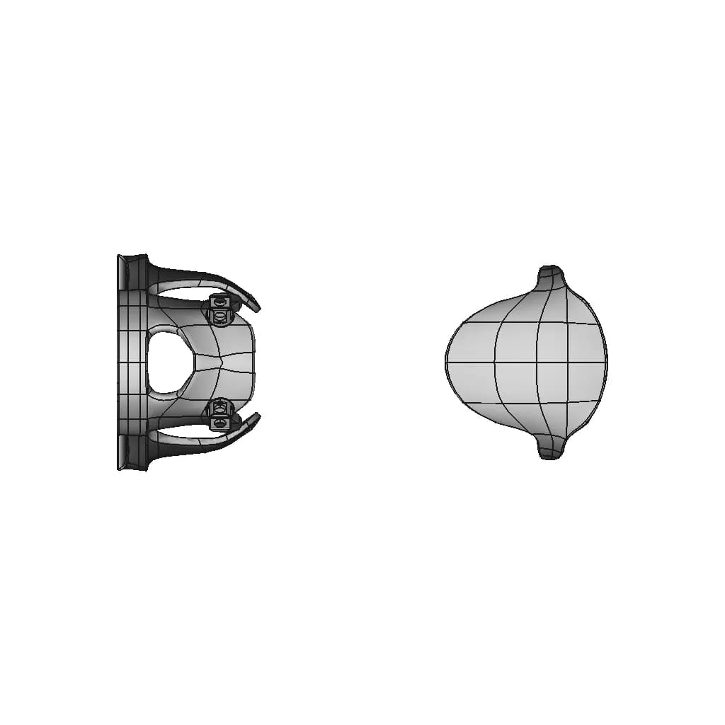 Carretilla Portatil Con Ruedas De Flanco Pwfw 1 | Professional CAD Design_0_270_degree_snapshot