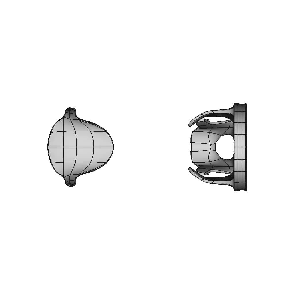 Carretilla Portatil Con Ruedas De Flanco Pwfw 1 | Professional CAD Design_0_90_degree_snapshot