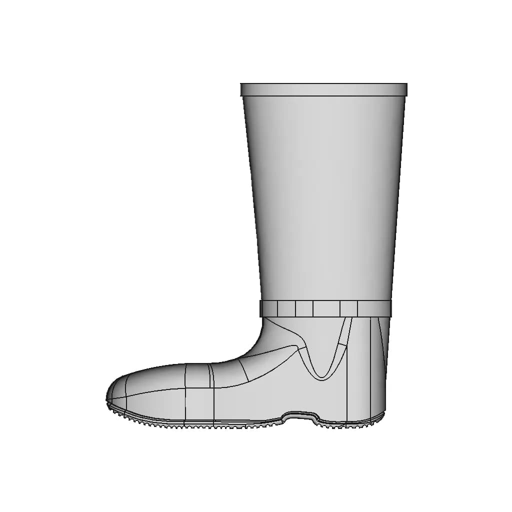 Medical Silicone Bracelet 1 | Professional CAD Design_90_0_degree_snapshot