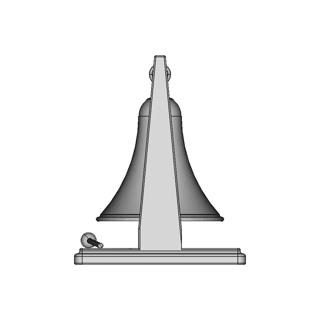 Flacon Verre 50 Ml 1 | Professional CAD Design_0_90_degree_snapshot