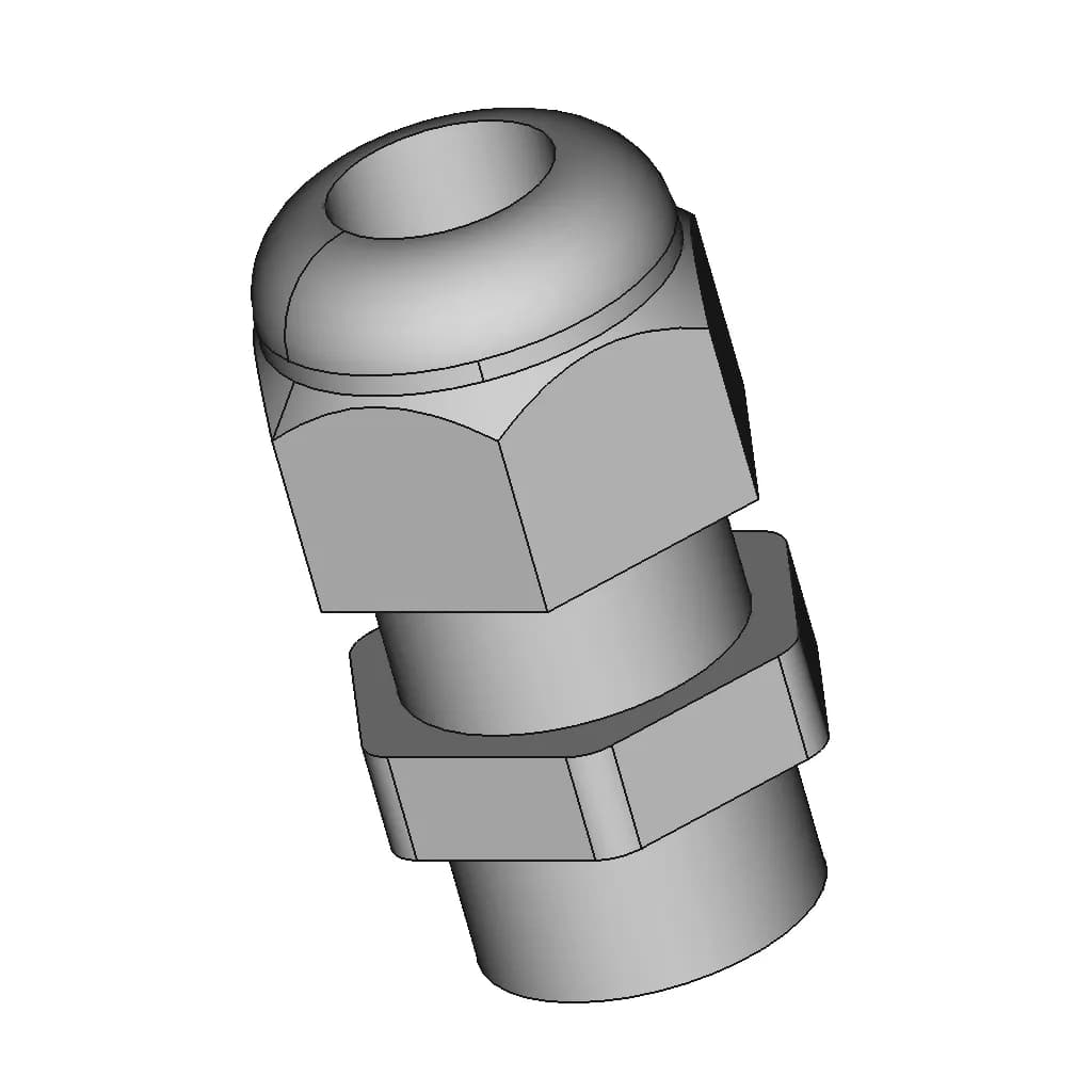 Wheelchair 67 | Professional CAD Design_60_30_degree_snapshot