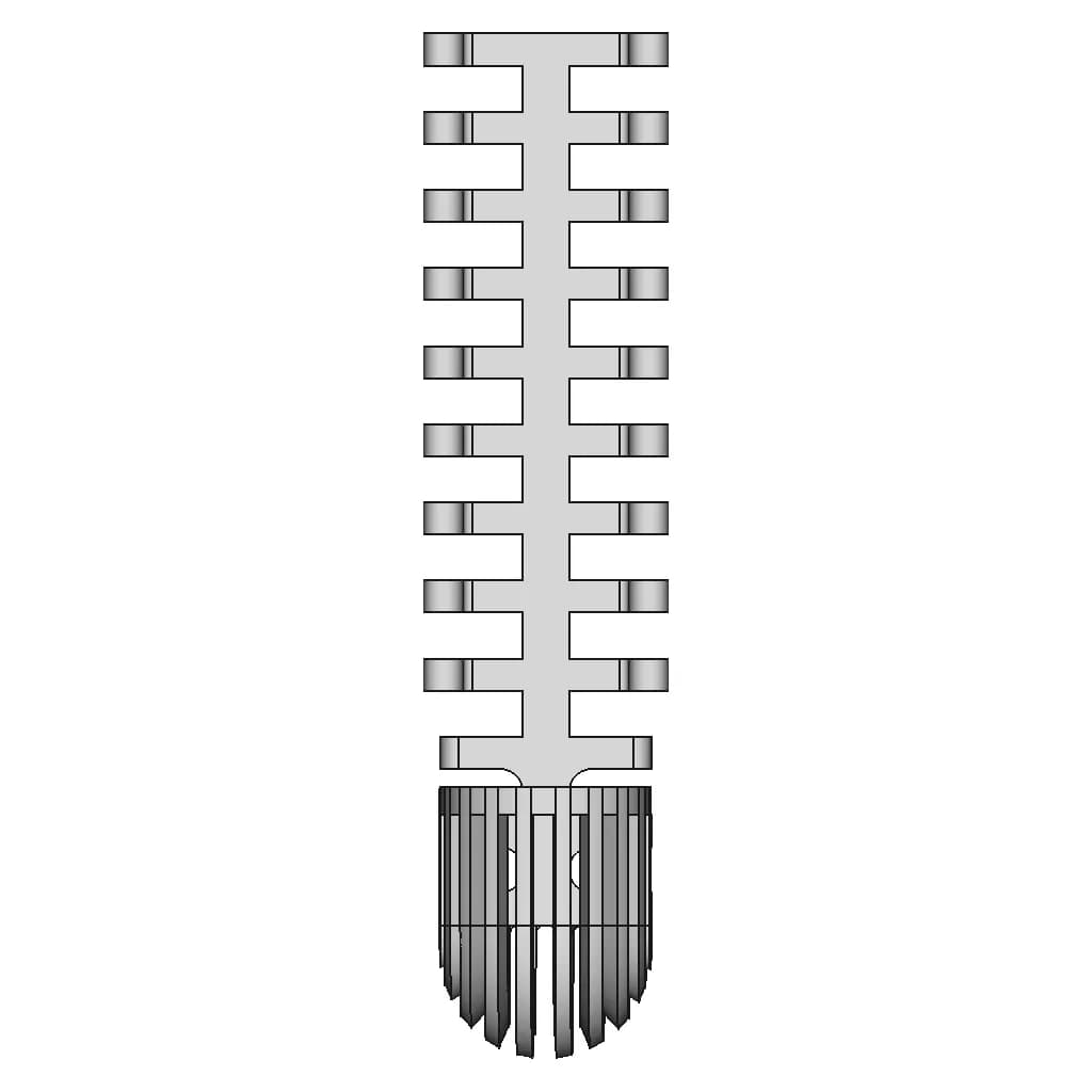 Ceiling Suspended Laminar Air Flow 1 | Professional CAD Design_0_0_degree_snapshot