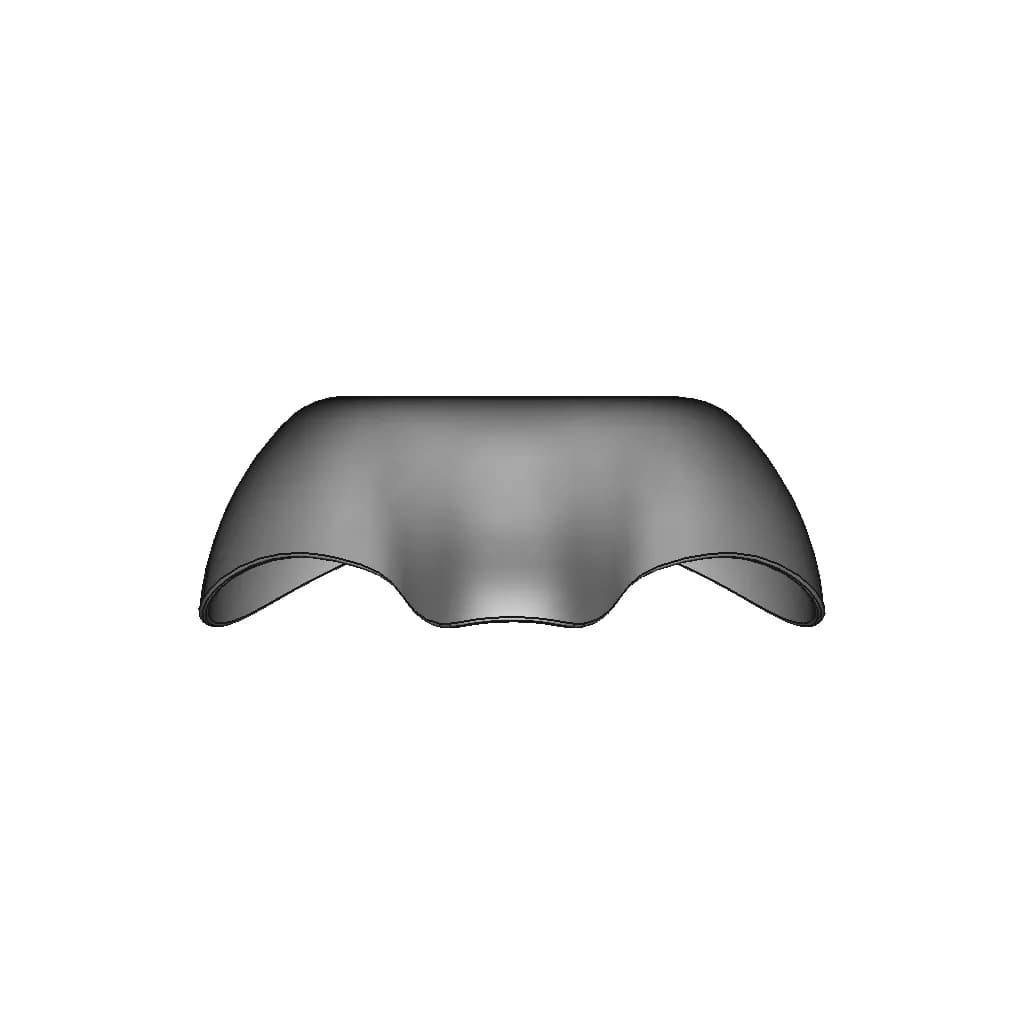 Face Mask Neck Strap 1 | Professional CAD Design_0_90_degree_snapshot
