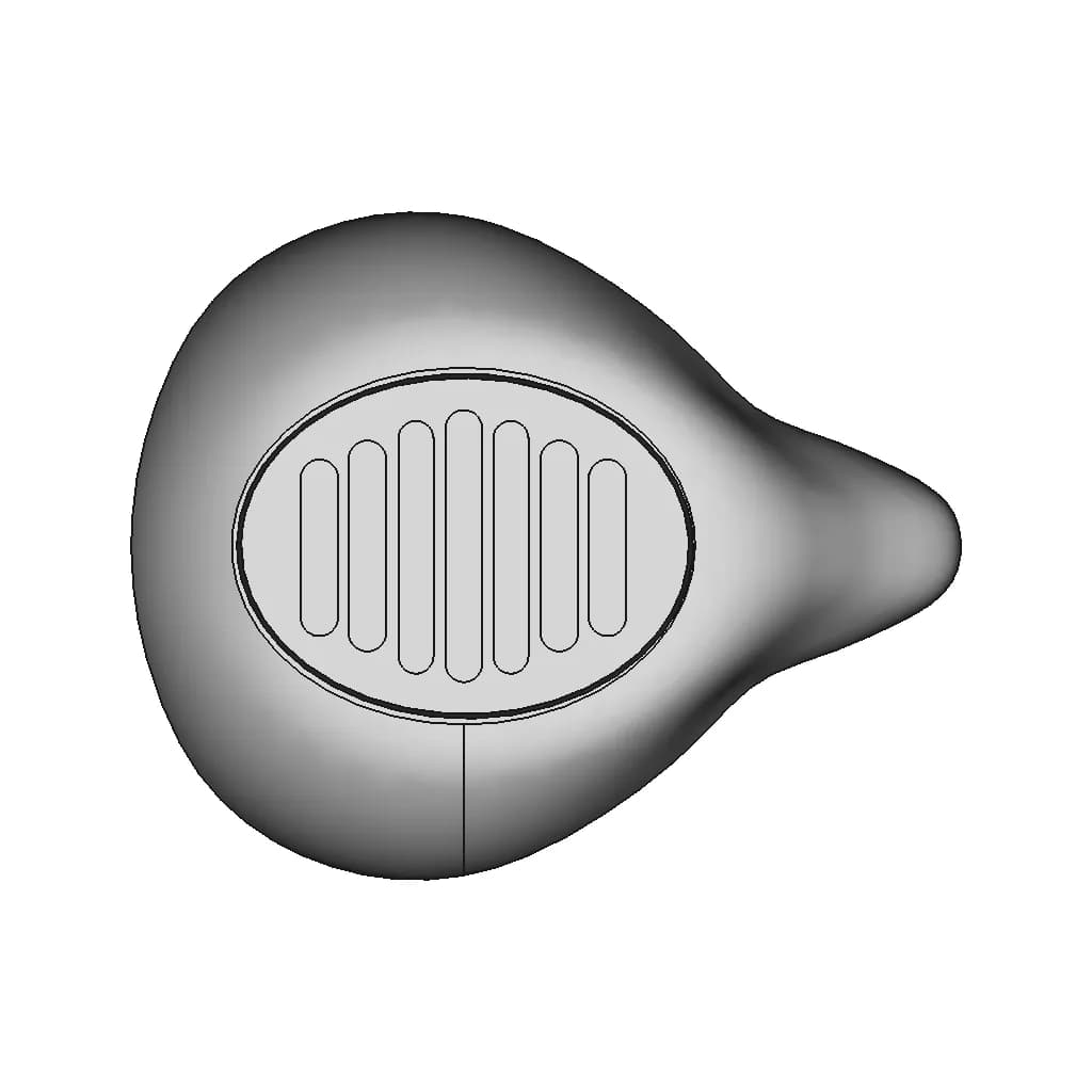 Face Mask Neck Strap 1 | Professional CAD Design_270_0_degree_snapshot