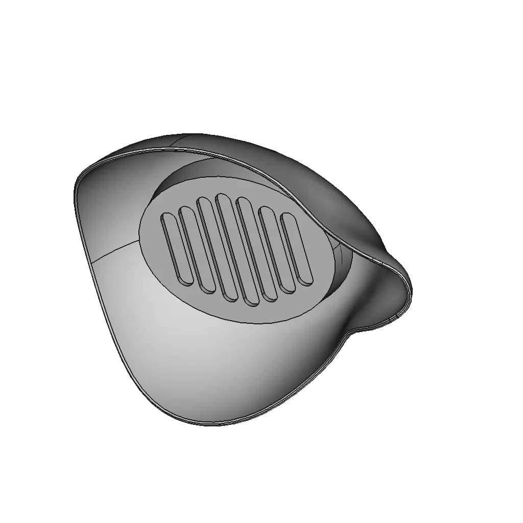 Face Mask Neck Strap 1 | Professional CAD Design_60_30_degree_snapshot