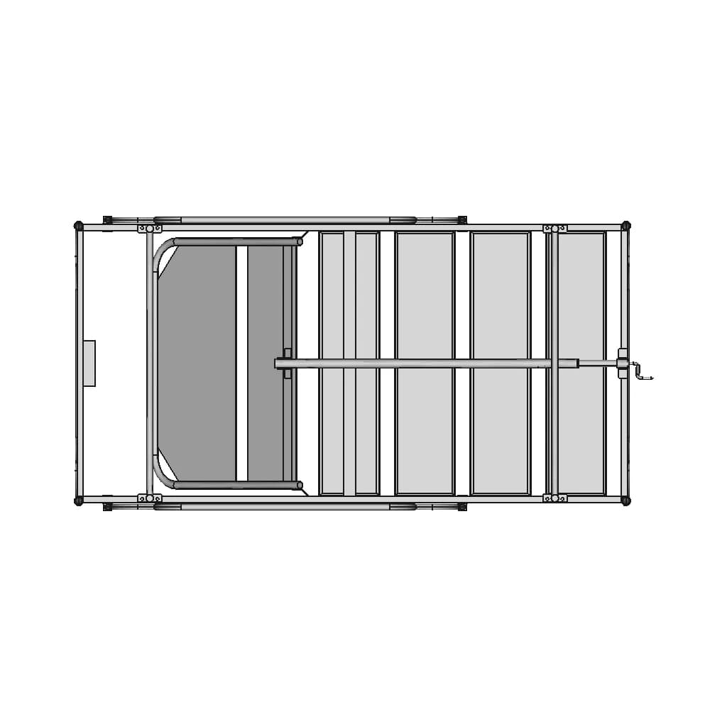 Metal Bed Hospital Bed 1 | Professional CAD Design_90_0_degree_snapshot