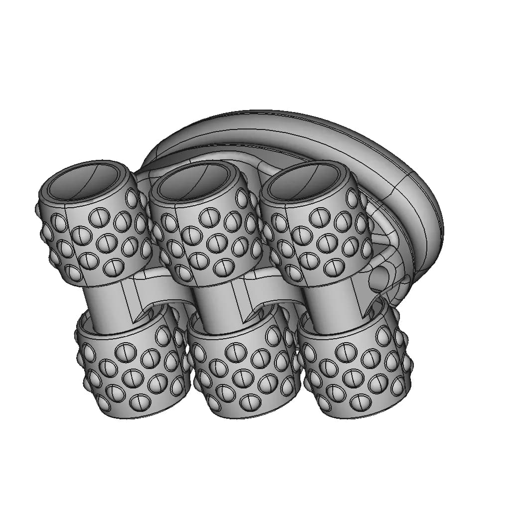 Test Lung Structure 1 | Professional CAD Design_60_30_degree_snapshot