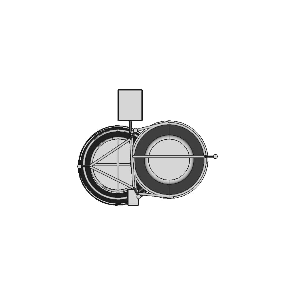 Test Tube Tubo Ensayo Vidrio 10 Ml 1 | Professional CAD Design_90_0_degree_snapshot