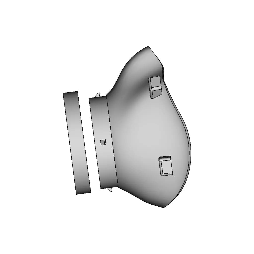 Charlotte Valve Model 2 1 | Professional CAD Design_0_90_degree_snapshot