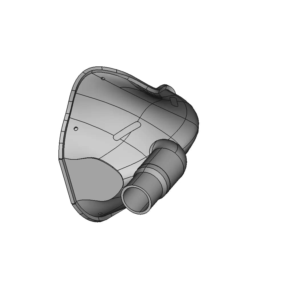 Mechanical Ventilator Covid 19 2 | Professional CAD Design_60_30_degree_snapshot