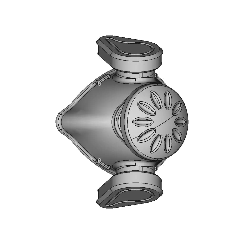 Z Shield Face Shield 2 | Professional CAD Design_0_90_degree_snapshot