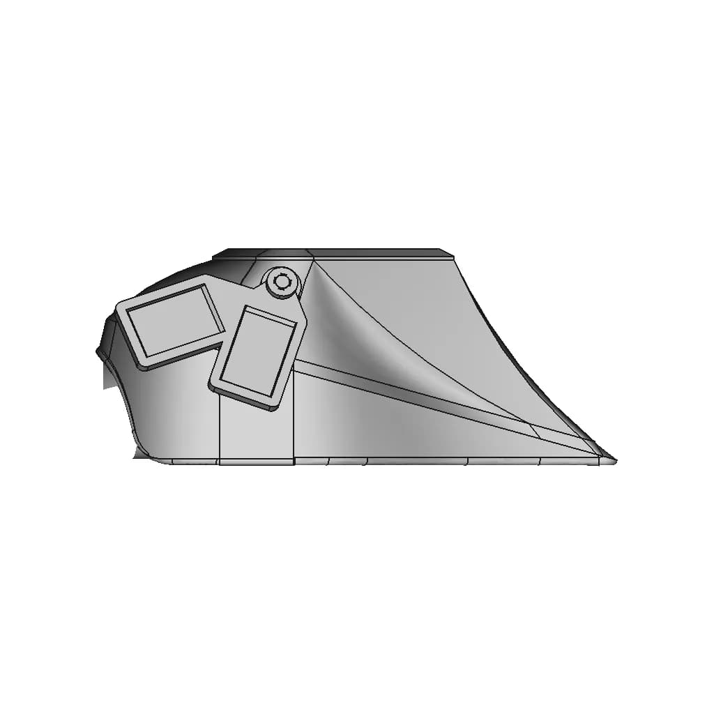 Face Shield Mask 1 | Professional CAD Design_0_270_degree_snapshot