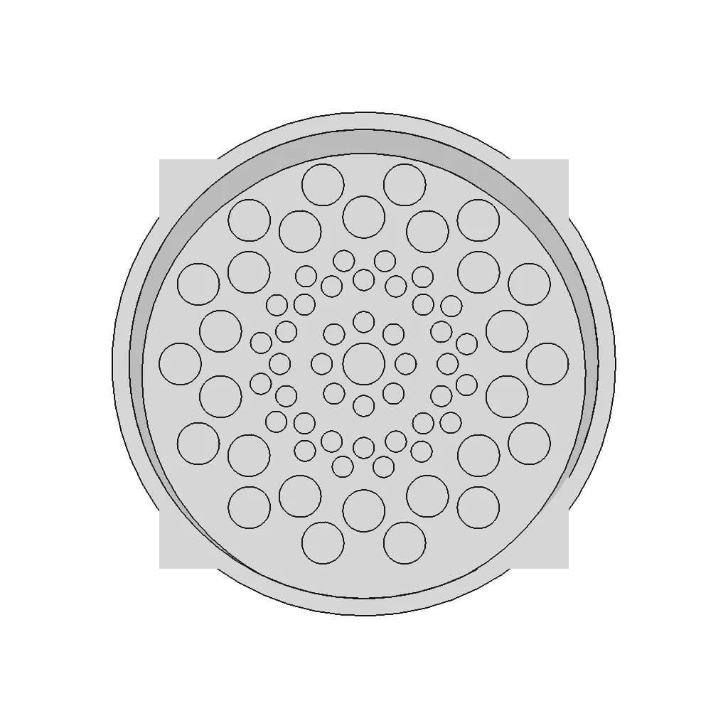Snorkel Adapter For Filter P100 3M 1 | Professional CAD Design_90_0_degree_snapshot