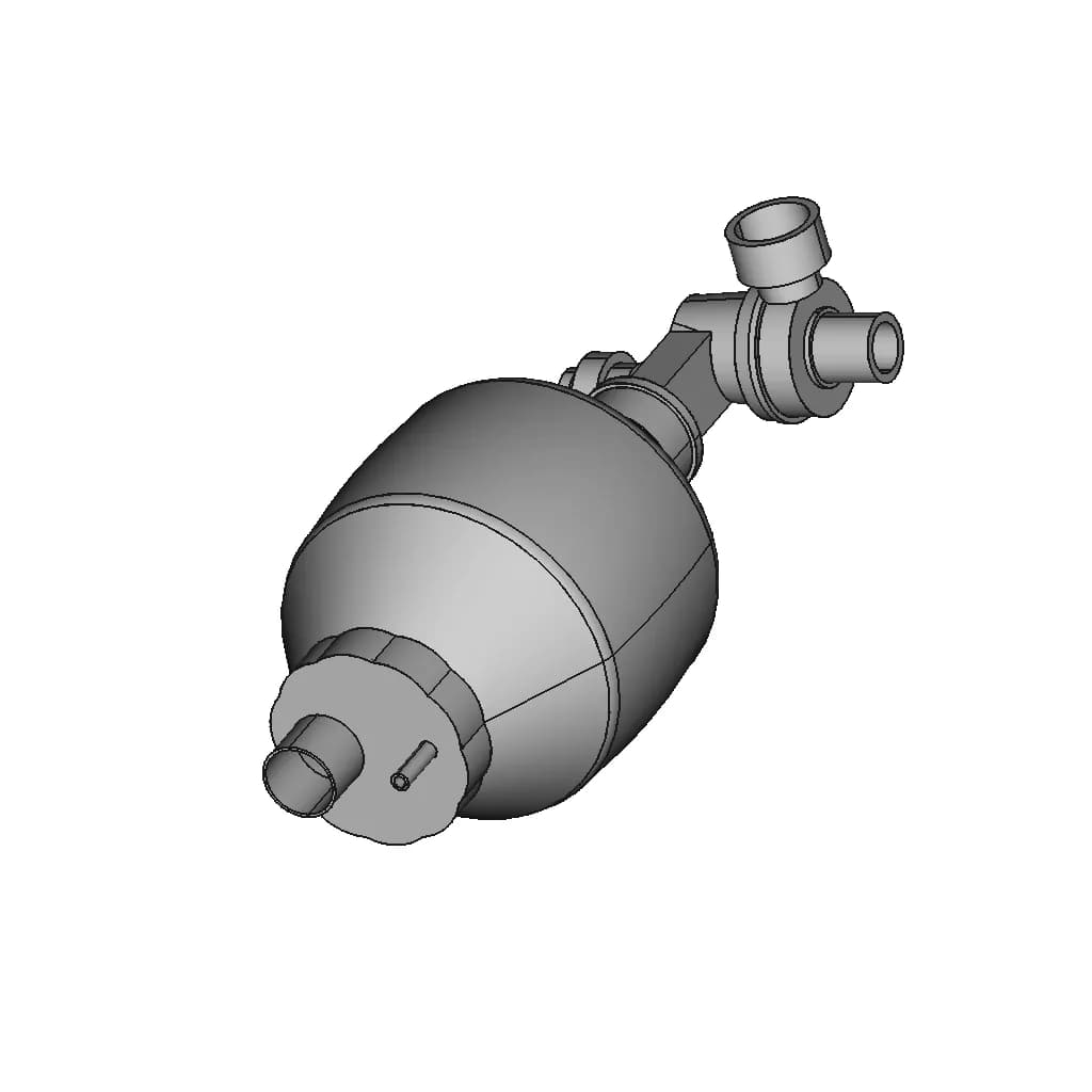 Face Shield 22 | Professional CAD Design_60_30_degree_snapshot