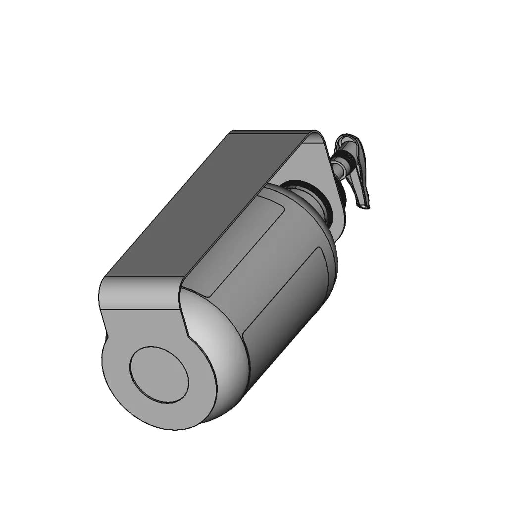 Face Shield For Small 3D Printers 2 | Professional CAD Design_60_30_degree_snapshot