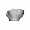 Rc3 Compatible Face Shield For 0 8Mm Nozzle Closed Top | Professional CAD Design_0_90_degree_snapshot