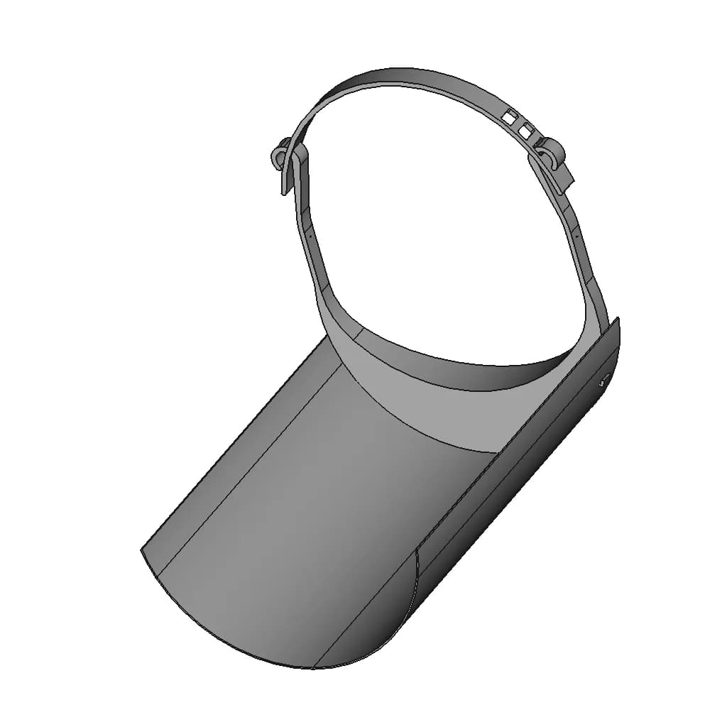 Breathing Mask With Screw In Filters Version 2 1 | Professional CAD Design_60_30_degree_snapshot