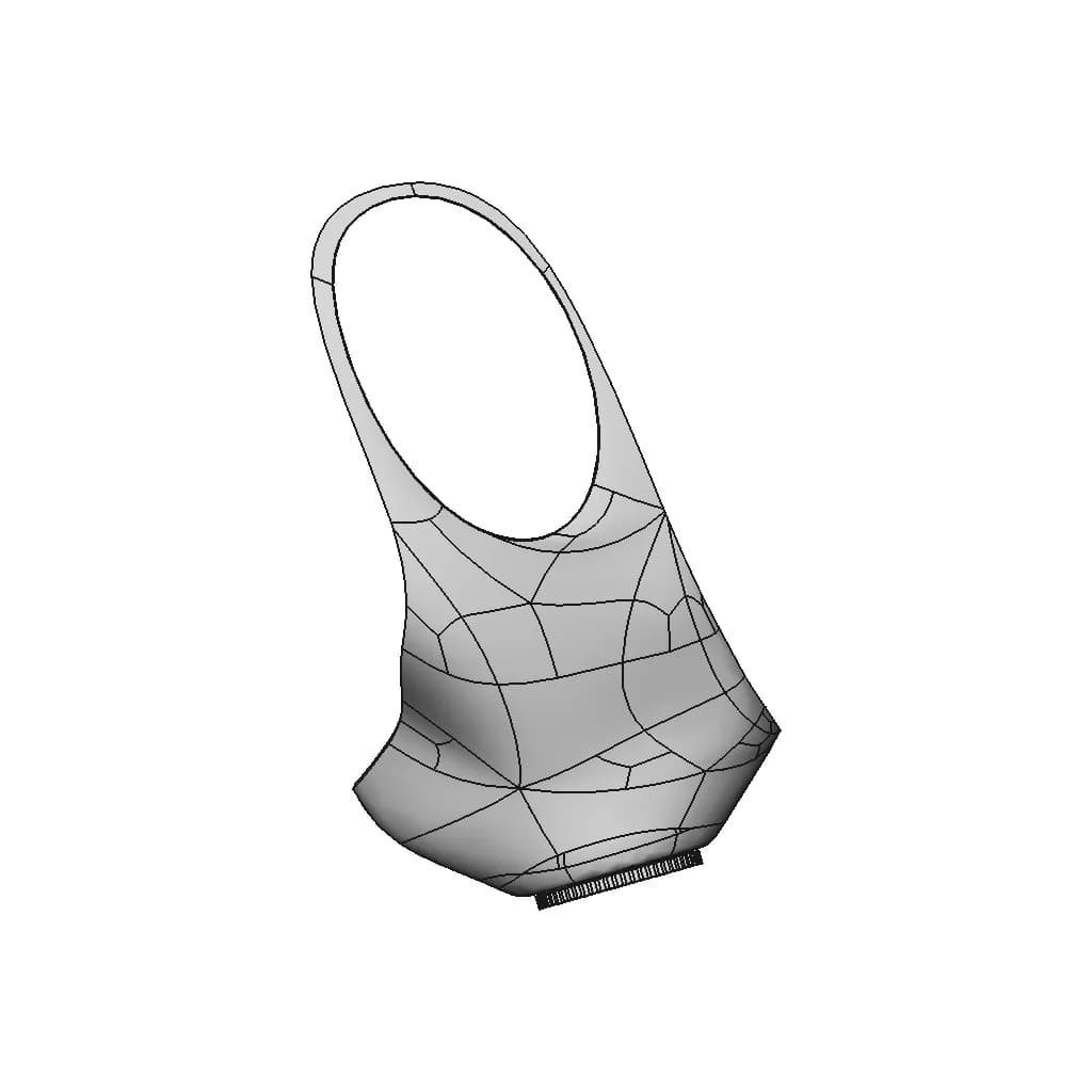 Mask And Valve For Medical Ventilator 1 | Professional CAD Design_0_90_degree_snapshot
