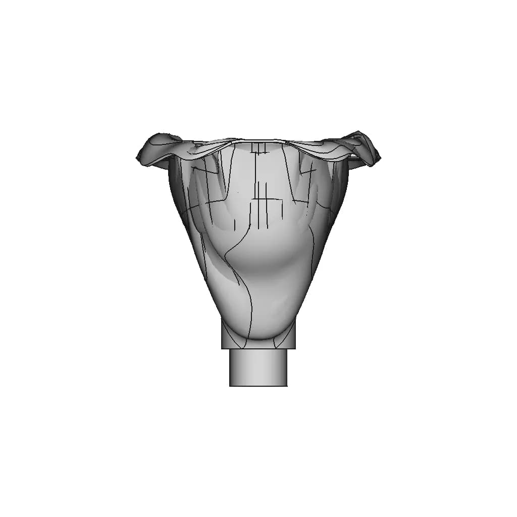 Respirator Valve And Mask 1 | Professional CAD Design_90_0_degree_snapshot