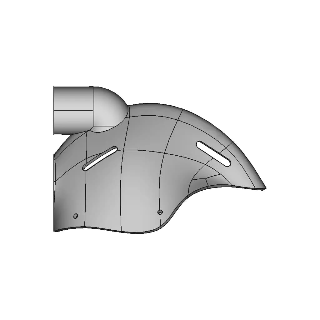 Face Mask 3 | Professional CAD Design_0_270_degree_snapshot