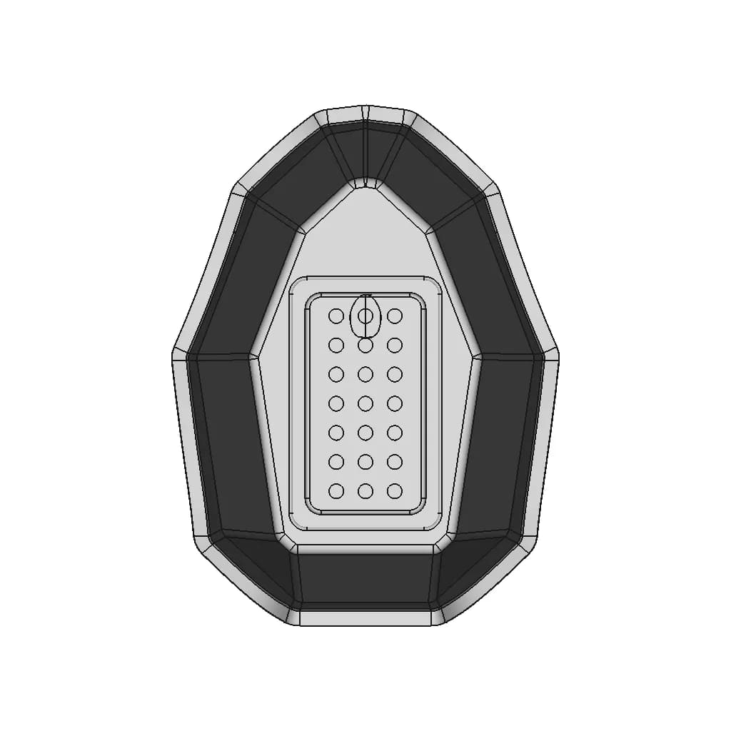 Plastic Drip Hanger 1 | Professional CAD Design_90_0_degree_snapshot