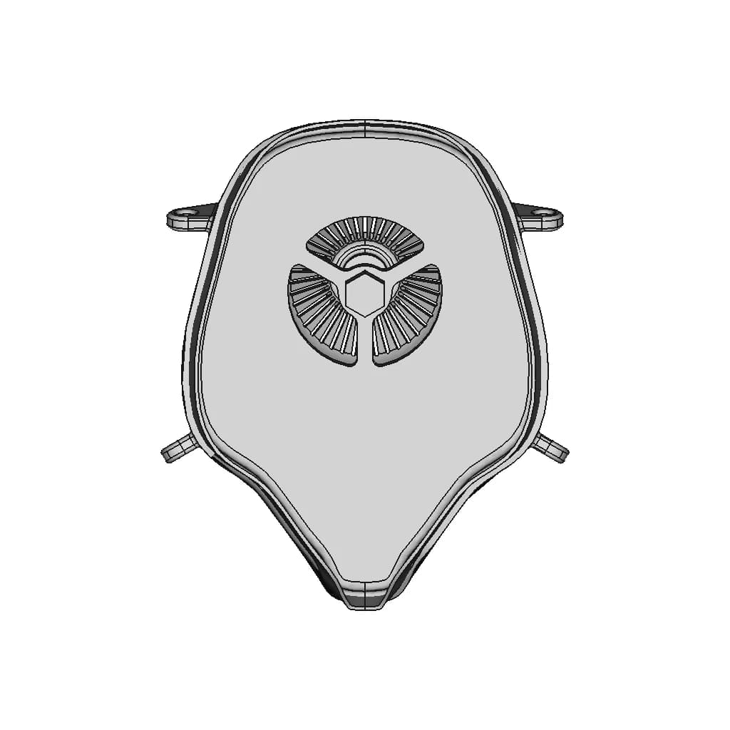Mask For Respirator Free Reanimation Venturi S Valve 1 | Professional CAD Design_270_0_degree_snapshot