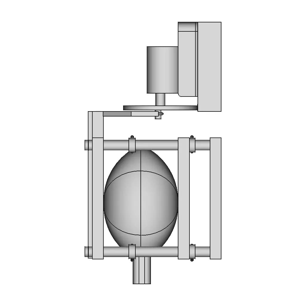 Pumping Bottle 1 | Professional CAD Design_0_90_degree_snapshot