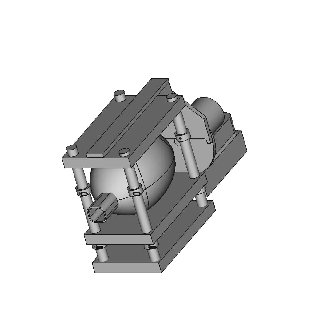 Pumping Bottle 1 | Professional CAD Design_60_30_degree_snapshot