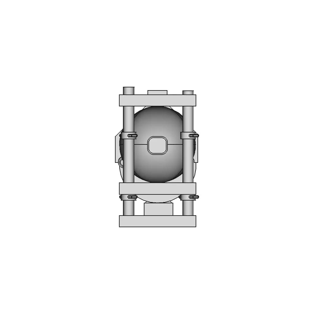 Pumping Bottle 1 | Professional CAD Design_90_0_degree_snapshot