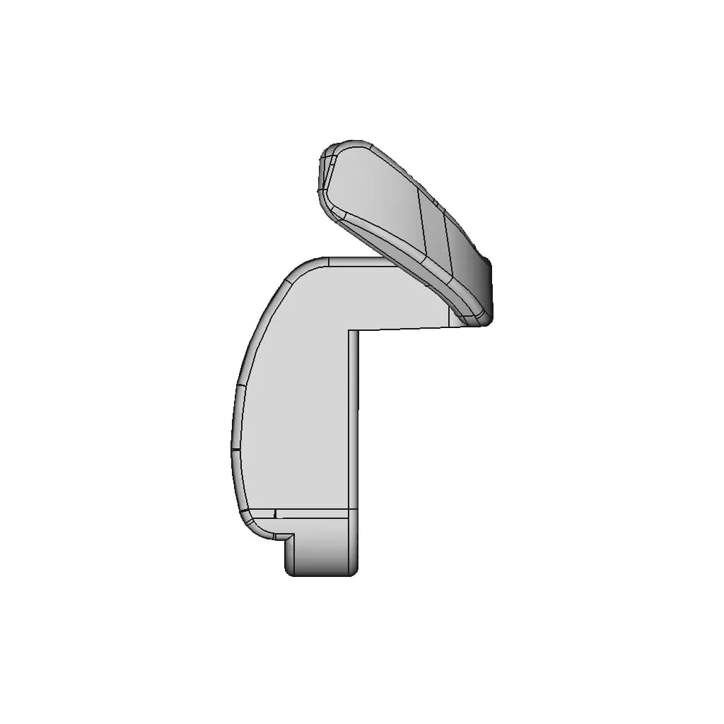 Wheelchair Prototype 2 | Professional CAD Design_0_90_degree_snapshot