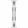 96 Well Plate Flat Bottom Standard 1 | Professional CAD Design_90_0_degree_snapshot
