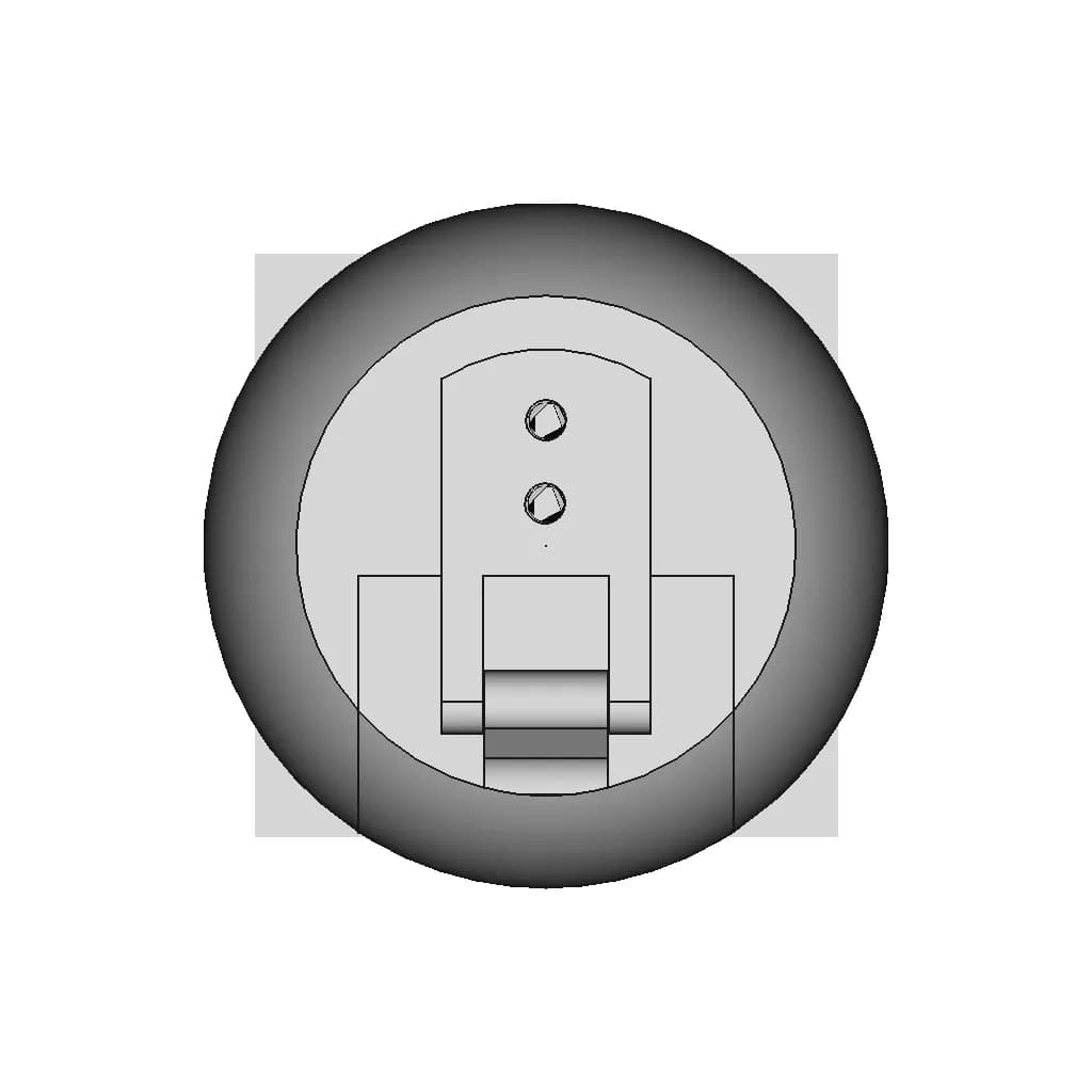 Rueda 50 C Freno 1 | Professional CAD Design_270_0_degree_snapshot