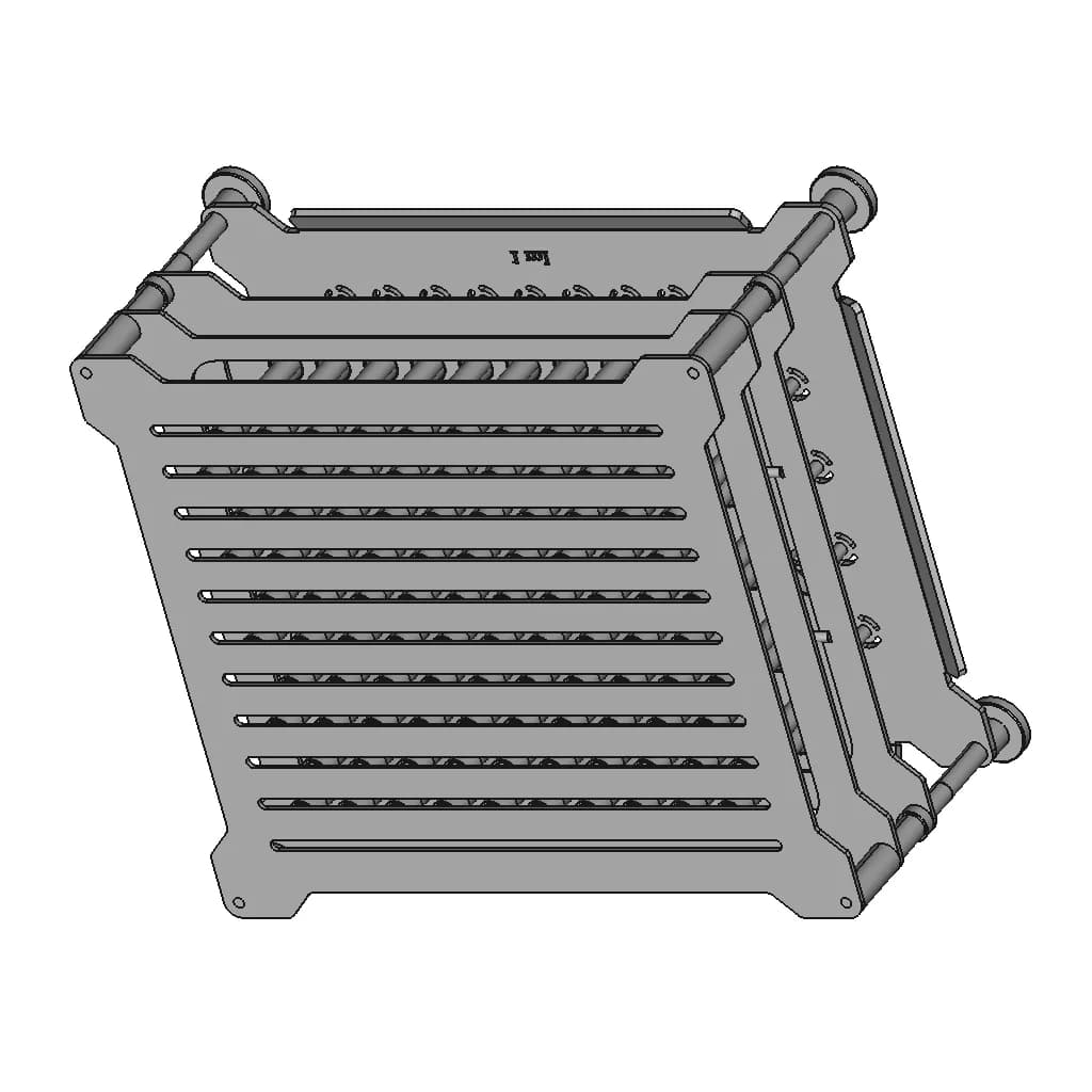Standing Wheelchair Robotic Mobilization Device 1 | Professional CAD Design_60_30_degree_snapshot