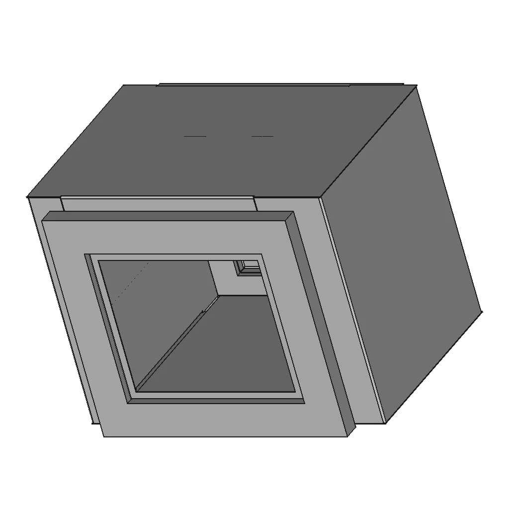 Plyed Filter 40X80X17 1 | Professional CAD Design_60_30_degree_snapshot