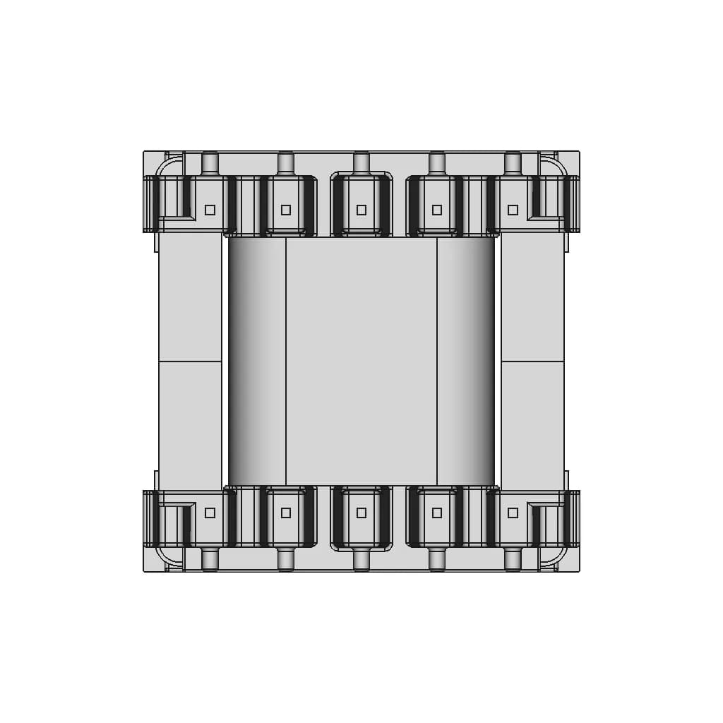 Filing Cabinet For Ring Binders 1 | Professional CAD Design_0_90_degree_snapshot