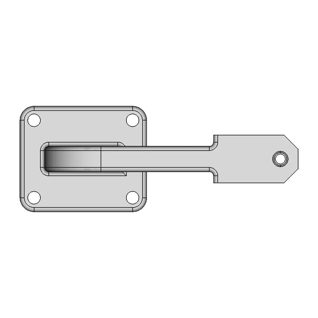 Tubular Fixed Ladder 1 | Professional CAD Design_270_0_degree_snapshot