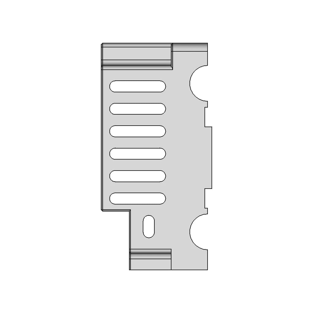 03 07 Ktm 450 Mxc Radiator Right 1 | Professional CAD Design_0_270_degree_snapshot