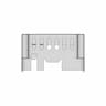 03 07 Ktm 450 Mxc Radiator Right 1 | Professional CAD Design_270_0_degree_snapshot