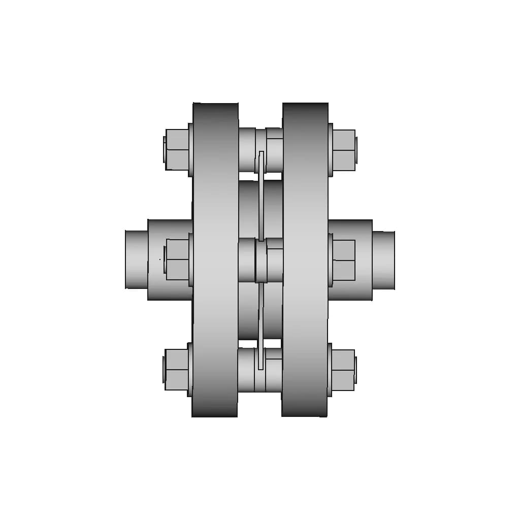 Wing Nut M20 2 | Professional CAD Design_0_90_degree_snapshot